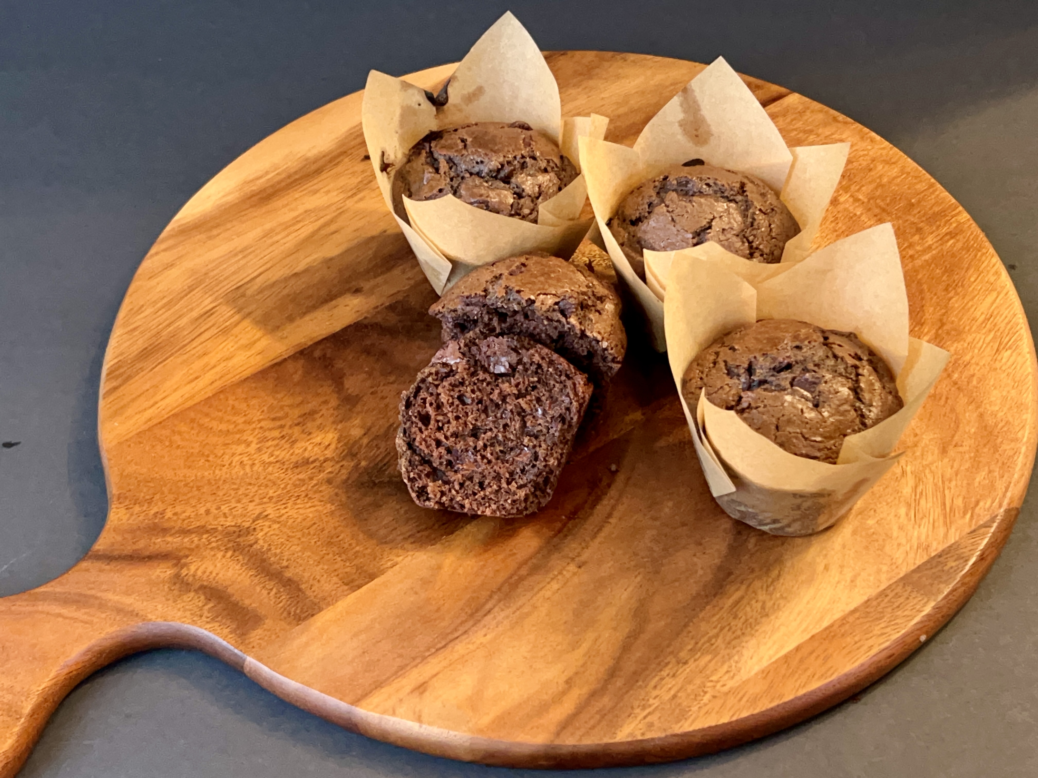 Double Chocolate chip Muffins